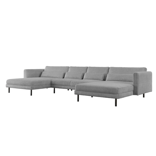Modulares Ecksofa DANI U in U-Form aus Cordstoff POSO – großes Familiensofa für modernes Wohnzimmer, Poso 55.png