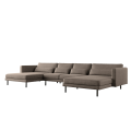 Elegantes Ecksofa DANI U mit Verita-Stoff in modernem Wohnzimmer – großes U-förmiges Sofa mit Kissen und Metallfüßen,  Verita 16.png