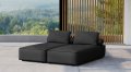 Doppel-Chaiselongue PATIO ODYSSEY_black