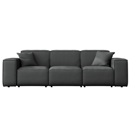 PATIO 3-Sitzer Gartensofa wetterfest Odyssey Stoff Anthrazit.png