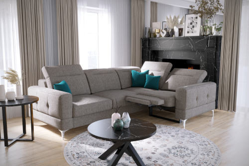 Ecksofa mit Schlaffunktion, Ecksofa Malibu Relax Gemma 85 Rechts.png