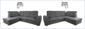Links/Rechts Davio L Ecksofa