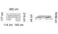Ecksofa PLAZA XL mit Relaxfunktion und Sitztiefenverstellung Elektrisch Sofa
