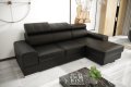 Ecksofa ROYAL MINI aus echtem Leder – 260x160 cm