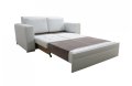 VERONA III Leder Couch mit Schlaffunktion