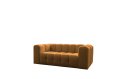 Baloo Sofa 2-Sitzer 200 cm - Orange, Stoff Moly 51