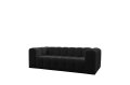 Baloo 3-Sitzer Sofa Schwarz Stoff Tiffany 20