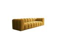 Baloo 4-Sitzer Sofa Senf Stoff Tiffany 08