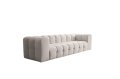 Baloo 4-Sitzer Sofa Creme Stoff Moly 02