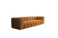 Baloo 4-Sitzer Sofa Orange Stoff Moly 51
