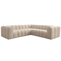 BALOO Corner Ecksofa 270x270 cm – modernes Design & Komfort mit hochwertiger HR-Schaumstoff-Polsterung - Beige (Tiffany 02)