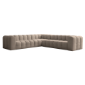 Ecksofa BALOO CORNER 300x300 cm – Komfort mit HR-Schaum und Wellenfedern - Taupe (Tiffany 29)
