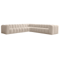 Ecksofa BALOO CORNER 330x330 cm – Komfort mit HR-Schaum und Wellenfedern - Beige (Tiffany 02)