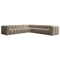 Ecksofa BALOO CORNER 330x330 cm – Komfort mit HR-Schaum und Wellenfedern - Taupe (Tiffany 29)