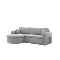 Verona L Ecsofa Stoff Poso Hellgrau
