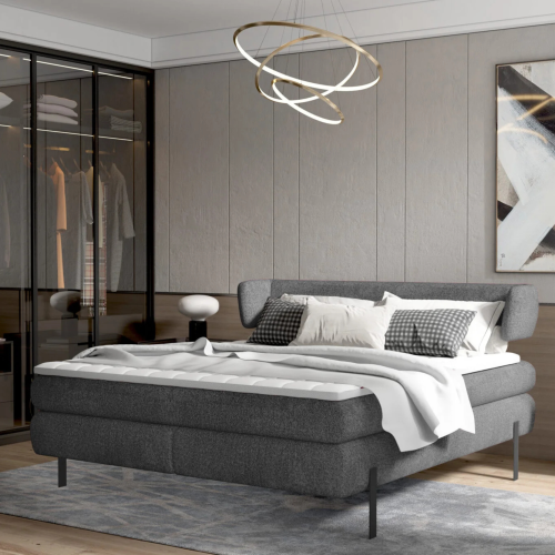 NOBILE – Modernes Boxspringbett mit Kopfteil auf Metallfüßen  Elegantes Design & 7-Zonen-Taschenfederkern - 140x200 cm.png