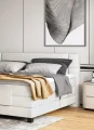 Rey – Elektrisches Boxspringbett mit Bonell-Federkern, Verstellbares Komfortbett Detail