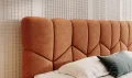 Boxspringbett BARI – elegantes Designerbett mit Bonell- und 7-Zonen-Taschenfederkernsystem, Boxspringbett mit gesteppter Kopfstütze
