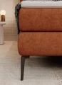 Boxspringbett BARI – elegantes Designerbett mit Bonell- und 7-Zonen-Taschenfederkernsystem, Detail