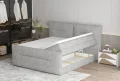 Boxspringbett Elma – elegantes Design, doppelter Komfort & Stauraum