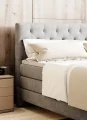 Boxspringbett Godin – Elegantes Komfortbett mit Bettkasten & 7-Zonen-Matratze