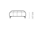 Ecksofa PLAZA XL hocker