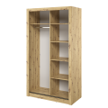 Schiebetürenschrank mit Spiegel Arti AR-19 Eiche Artisan – modernes Design und Funktionalität.png