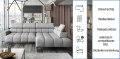 Ecksofa PLAZA L mit Relaxfunktion und Sitztiefenverstellung Elektrisch Sofa