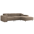 Ecksofa LUGA L HILLS – elegantes Designer-Ecksofa in L-Form mit Veloursbezug TIFFANI für modernes Wohnen, Stoff Tiffany 29 - Taupe.png