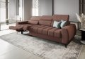 Porto III Relax Sofa mit elektrischer Relaxfunktion, verstellbaren Kopfstützen, HR- & T35-Schaum, Wellenfedern Typ B