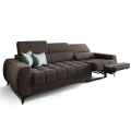 Porto III Relax Sofa mit elektrischer Relaxfunktion, verstellbaren Kopfstützen, HR- & T35-Schaum, Wellenfedern Typ B, Bezugsstoff Moly 63 - Altrosa - RECHTS.png