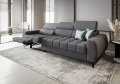 Porto III Relax Sofa mit elektrischer Relaxfunktion, verstellbaren Kopfstützen, HR- & T35-Schaum, Wellenfedern Typ B