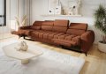 PORTO IV RELAX Ecksofa 331 cm – Elektrische Relaxfunktion, verstellbare Kopfstützen