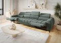 PORTO IV RELAX Ecksofa 331 cm – Elektrische Relaxfunktion, verstellbare Kopfstützen