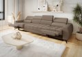 PORTO IV RELAX Ecksofa 331 cm – Elektrische Relaxfunktion, verstellbare Kopfstützen