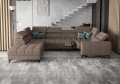 Porto Max I Relax Ecksofa mit elektrischer Relaxfunktion, Schlaffunktion und verstellbaren Kopfstützen
