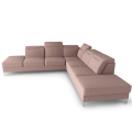 OSLO MAX Ecksofa 295x295 cm aus Naturleder mit Schlaffunktion und verstellbaren Kopfstützen - Stoff Gemma 61, Altrosa.png