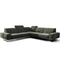 Ecksofa Fiore Max 265x265 cm mit T35 Schaum & Wellenfederung – modernes Ecksofa mit verstellbaren Kopfstützen, Terra 72 - Türkis (1).png