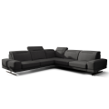 Ecksofa Fiore Max 265x265 cm mit T35 Schaum & Wellenfederung – modernes Ecksofa mit verstellbaren Kopfstützen, Gemma 90 - Dunkelgrau.png