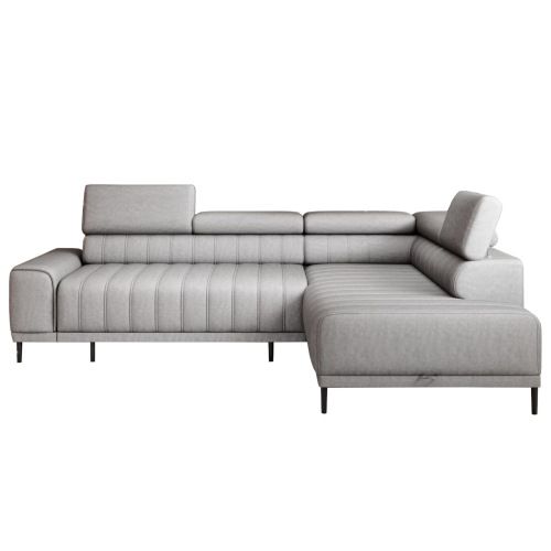 CALDO L Ecksofa mit Bettkasten Schlaffunktion mit verstellbaren Kopfstützen - Illias 16, Grau .png