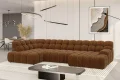 Campile XL Ecksofa – Designer Wohnlandschaft 385 cm mit elektrischer Sitztiefenverstellung