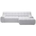 COCOON S Ecksofa mit elektrischer Sitztiefenverstellung – modernes Ecksofa 292×170 cm, HR-Schaum, Wellenfeder - Stoff Jaguar, Creme.png