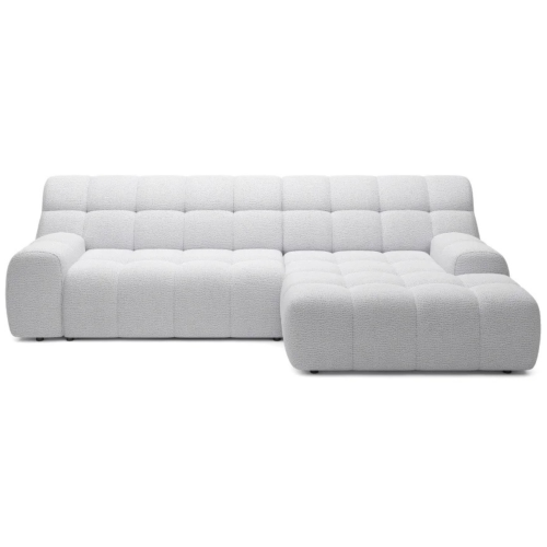 COCOON S Ecksofa mit elektrischer Sitztiefenverstellung – modernes Ecksofa 292×170 cm, HR-Schaum, Wellenfeder - Stoff Jaguar, Creme.png