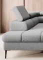 DENVER L Ecksofa mit Schlaffunktion & Bettkasten – Relaxfunktion, verstellbare Kopfstützen, 288 cm