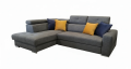 Ecksofa MARGO I 265×185 cm Schlaffunktion Bettkasten
