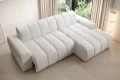 Ecksofa FABIO S mit elektrischer Sitztiefenverstellung | Modernes Design 266x170 cm