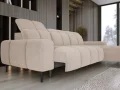 Giovanni S Ecksofa mit elektrischer Sitztiefenverstellung & Relaxfunktion, modernes Komfortsofa