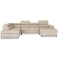 RAYO XL – funktionales Ecksofa mit Delfin-Schlaffunktion, geräumigem Bettkasten und verstellbaren Kopfstützen - Beige.png