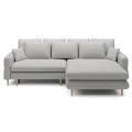 SALLY Ecksofa mit Schlaffunktion DL & Bettkasten – Komfortables Schlafsofa 269 cm – Stoff Sorella 03, Ecru  Hellbeige.png