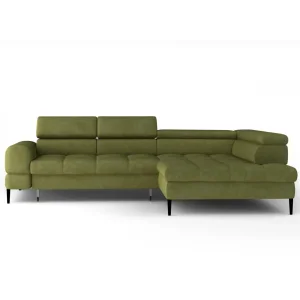 Ecksofa VOSS L mit Schlaffunktion, Stauraum & verstellbaren Kopfstützen – komfortabel, modern und flexibel für Ihr Wohnzimmer